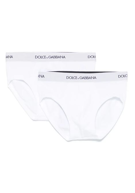 Slip con logo DOLCE & GABBANA KIDS | L4J700 ON00GW0800